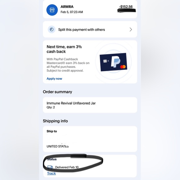 NIB ARMRA unflavored Colostrum Exp 10/26 - Picture 3 of 3